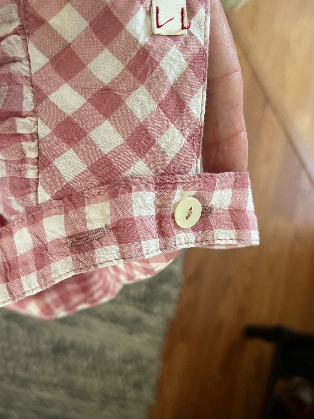 XiRENA Pink Gingham Tank Top for Kids